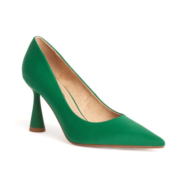 Sapato stiletto verde